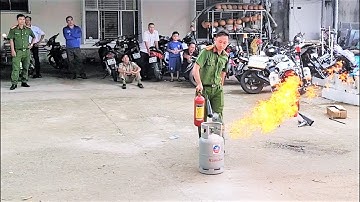 Tập huấn nghiệp vụ PCCC, cứu nạn, cứu hộ cho các cơ quan, đơn vị trên địa bàn thị xã