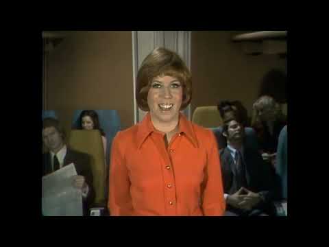 The Carol Burnett Show - Rational Airlines - Vicki Lawrence gets a pie thrown at her while singing an airline commercial slogan. From The Carol Burnett Show, S6 E19 (with John Byner and Petula Clark).