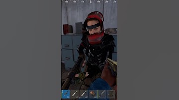 I baited my teammate so i could get to the locked crate loot first...  #rust #rustgame #rustfunny