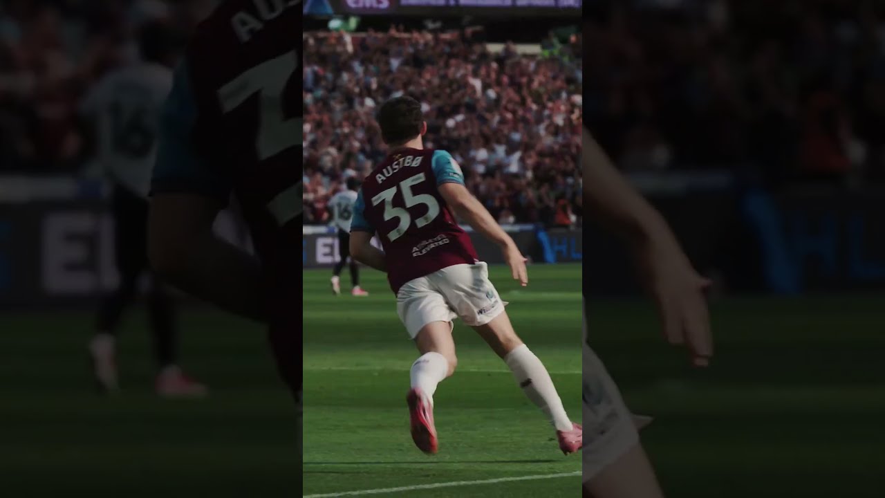 EDVIN'S FIRST GOAL AS A HAMMER ⚒️🔥 #westham #shorts