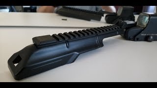 CYMA Railed Dust Cover for AK Airsoft AEG - Video Review and Installation