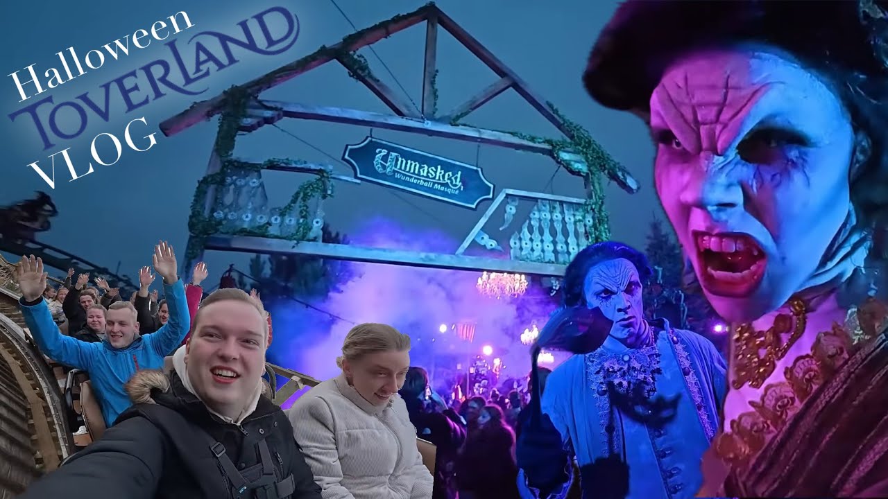 UNMASKED & das ATMOSPHÄRISCHSTE Halloween Event! Toverland Halloween Nights | Vlog #287
