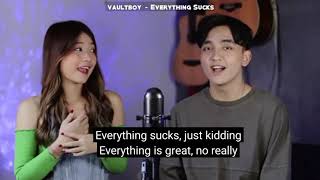 Download Lagu SING OFF TIKTOK SONGS PART V (Build A B*tch, Everything Sucks, Kiss Me More) vs Mirriam Eka MP3