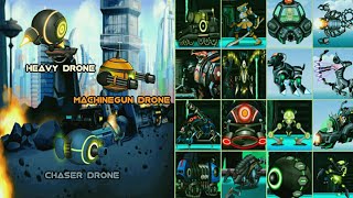 Alpha Guns 2 - All Bosses vs All Drone