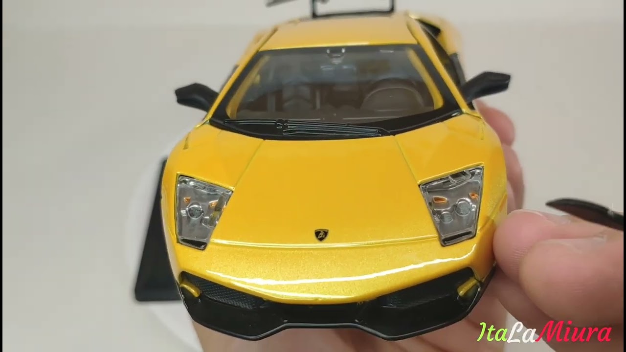 1:24 Lamborghini Murcielago LP 670-4 SV ч.4 - Bburago