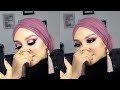 مكياج وردي 🌸 للاعراس /خطوة بخطوة ||pink makeup