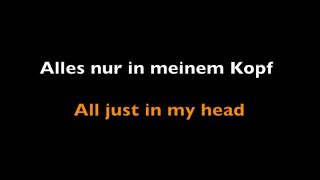 Andreas Bourani | Alles nur in meinem Kopf | English Subtitles & Original Lyrics
