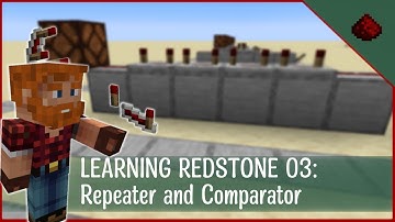 03 Repeater and Comparator | Learning Redstone (Java 1.19+)
