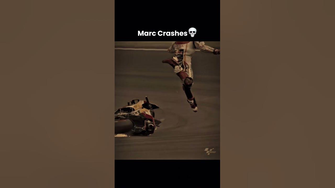 Marc crashes 💀#motogp #video #edits #espn #marc #marquez #instagram #caída