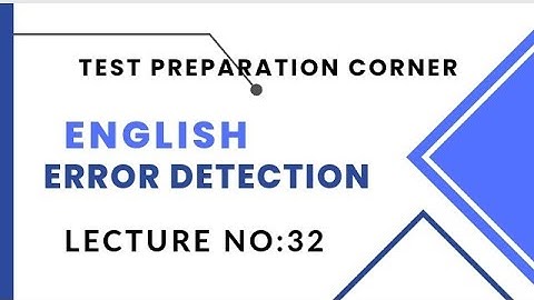 Error Detection lecture No:32|BPS 5 to BPS 15 |Spcs |FBR |FIA| MPT