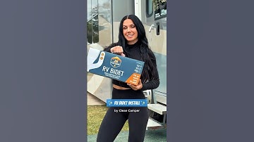 RV Bidet Install  #rv #rving #motorhome #motorhomelife