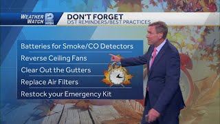 Daylight Saving Time Ends Early Sunday Morning