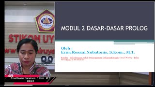 MODUL 2 DASAR-DASAR PROLOG