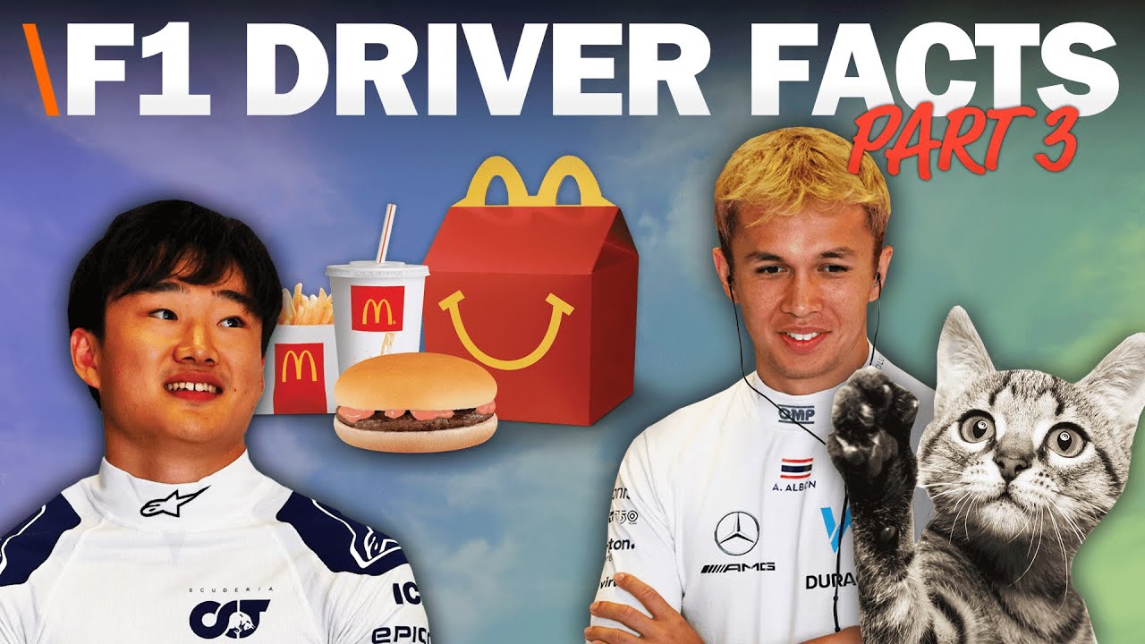 Funny F1 driver facts you don't know - YouTube