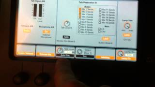Behringer X32 - Talkback Mic Section - NRCC