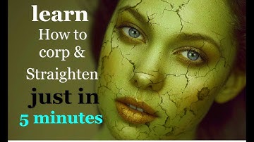 How to crop and straighten to improve composition | Adobe Photoshop CC tutorials