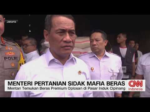 Menteri Pertanian Sidak Mafia Beras