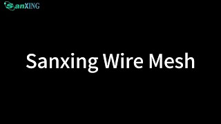 Anping Sanxing Wire Mesh Factory---Perforated Metal Mesh Production Video