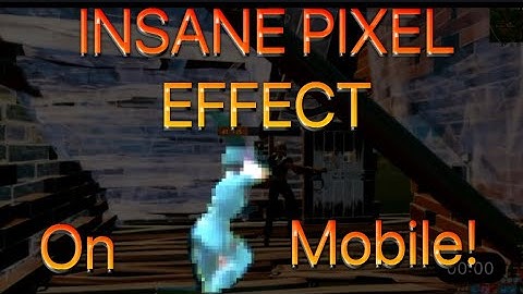 How to make this *INSANE* pixel effect on MOBILE!📱 (overedit like a pro)