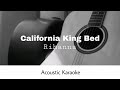 Rihanna - California King Bed (Acoustic Karaoke)