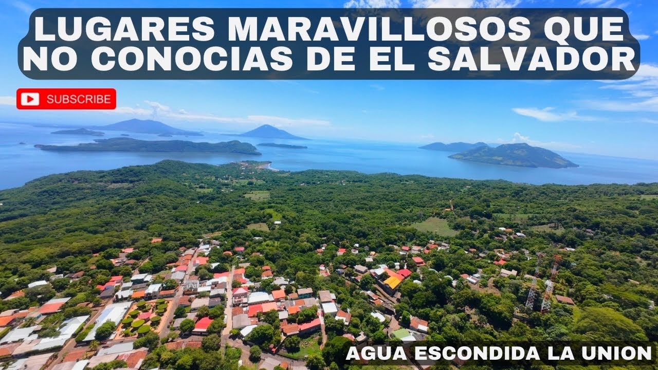 AGUA ESCONDIDA un pueblo IMPRESIONANTE de LA UNIÓN EL SALVADOR 🇸🇻 😱