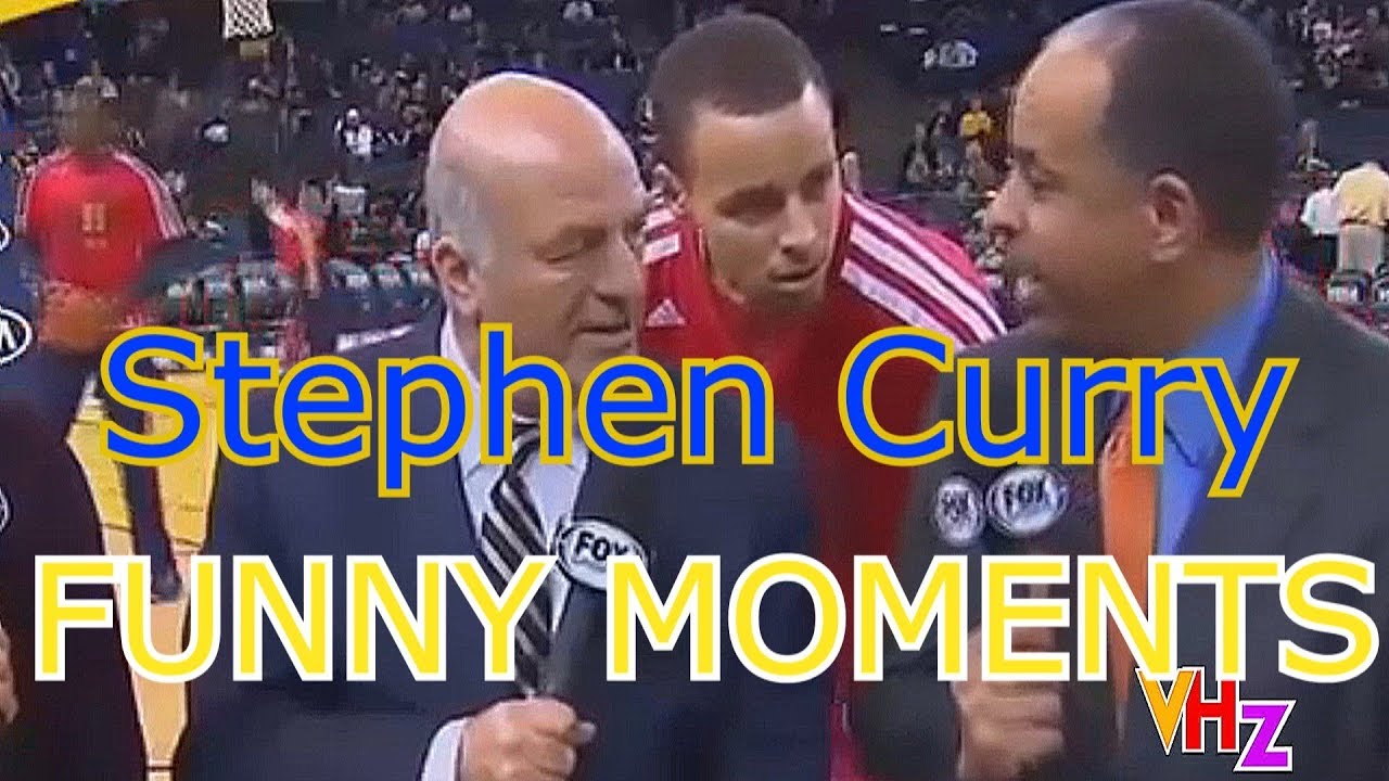 Stephen Curry FUNNY MOMENTS!!!! - YouTube