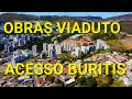 Anel rodoviario de belo horizonte obras construo viaduto acesso bairro buritis minas gerais