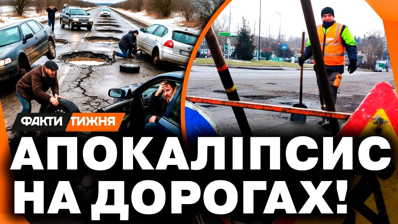 Зі СНІГОМ ЗІЙШОВ І АСФАЛЬТ! БЕЗДОРІЖЖЯ в Україні ВРАЖАЄ! Коли ВІДРЕМОНТУЮТЬ ДОРОГИ?