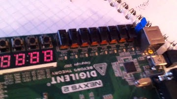 SparkFun 2x2 Pushbutton Array with Xilinx Spartan 3E FPGA