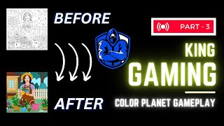 Color Planet Game Gameplay | Part - 3 | Beautiful Lady Level | Gaming King | #colorplanet #gameplay screenshot 5