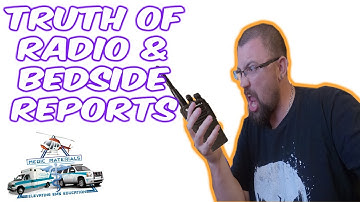 The TRUTH of EMS Radio & Bedside Reports Explained | Medic Materials