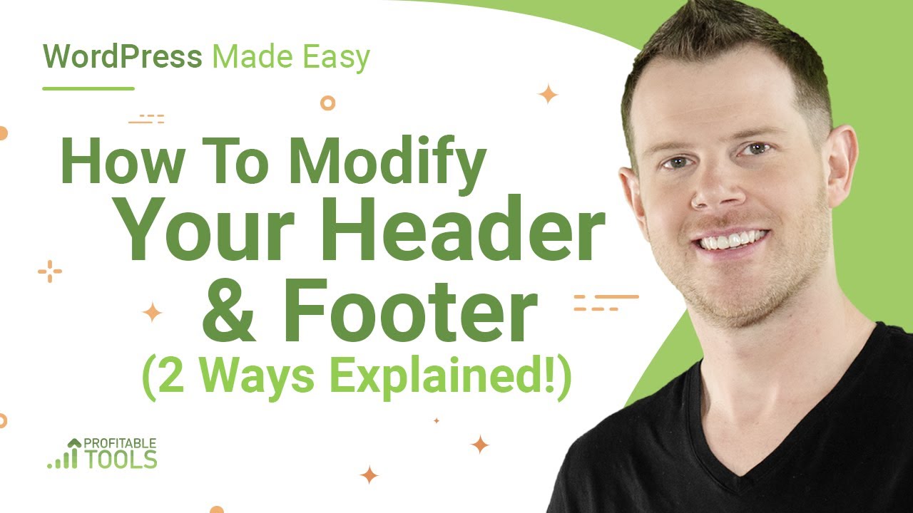 WordPress Header & Footer Customization [WPME 9/16] - YouTube