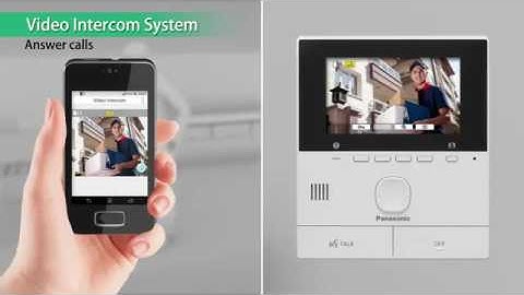 Introducing the VL SVN511 wireless video intercom system from Panasonic