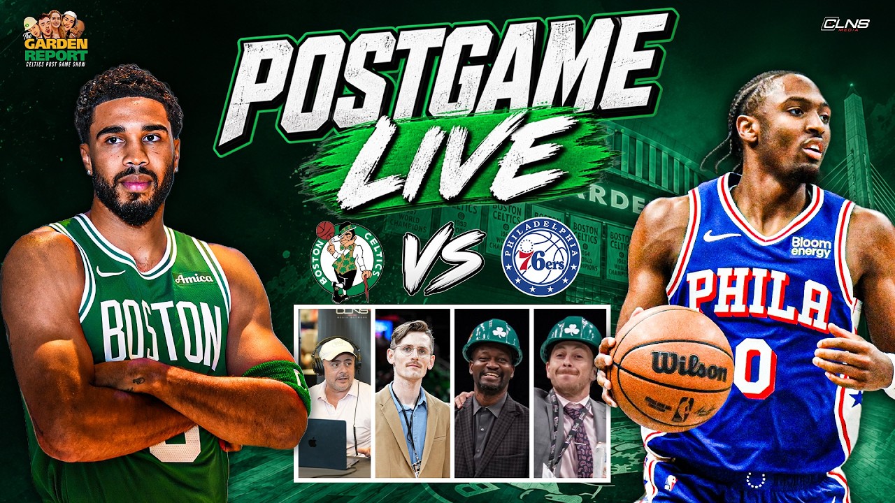 New-Look Celtics LOOK GREAT in Preseason W vs Sixers! | Garden Report on CLNS