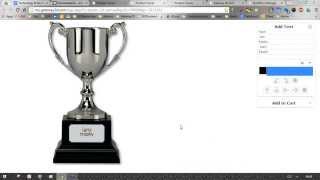 Online Personalisation Technology for the Trophy Trade screenshot 4