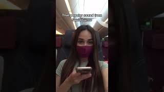 I was kicked off the plane after this.. like always! 😳😂 Comm with the next song I should play in