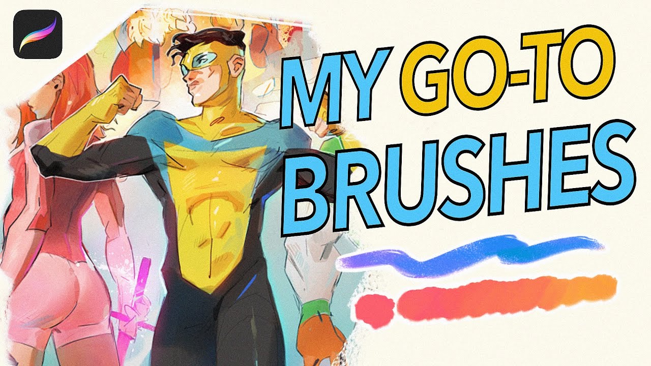 My Beginner Friendly Brush Guide For Digital Artists
