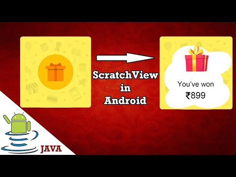 ScratchView, Make Scratch Card like Google Pay in android