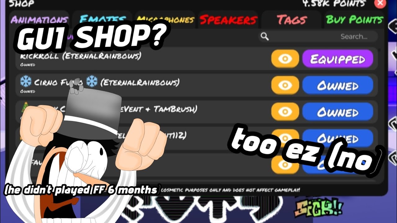 Funky Friday | but with gui shop screen opened {ROBLOX} - YouTube