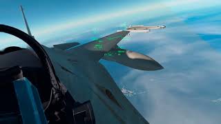 Falcon BMS 4.38.1 Modern Fire Campaign DCA with KF-21