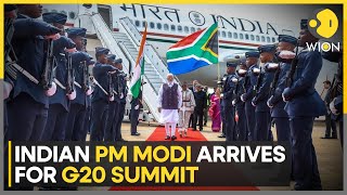 Prime Minister Modi Receives a Grand Welcome in Johannesburg | WION