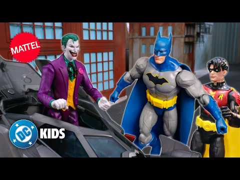 The Joker Steals Batman’s Batmobile! 😱 | Mattel Batman vs. The Joker 💥 | @dckids