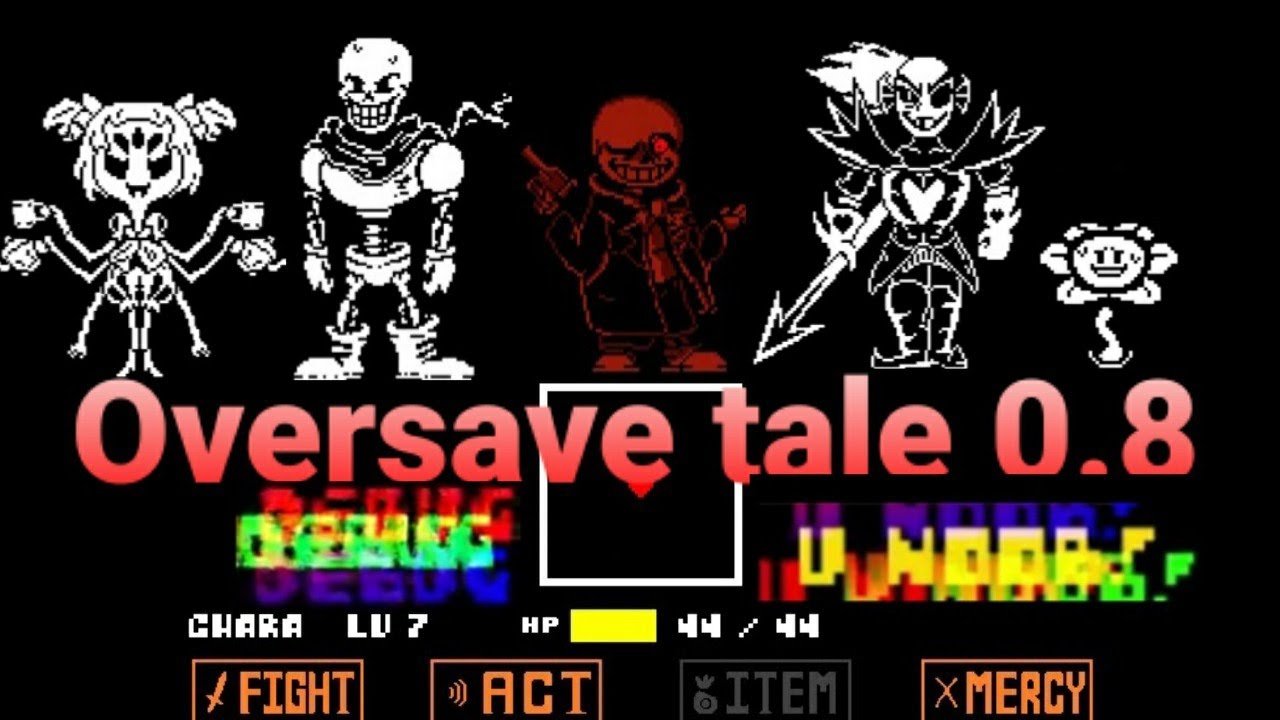 oversave tale 0.8 Complete (noob, debug, normal mods)