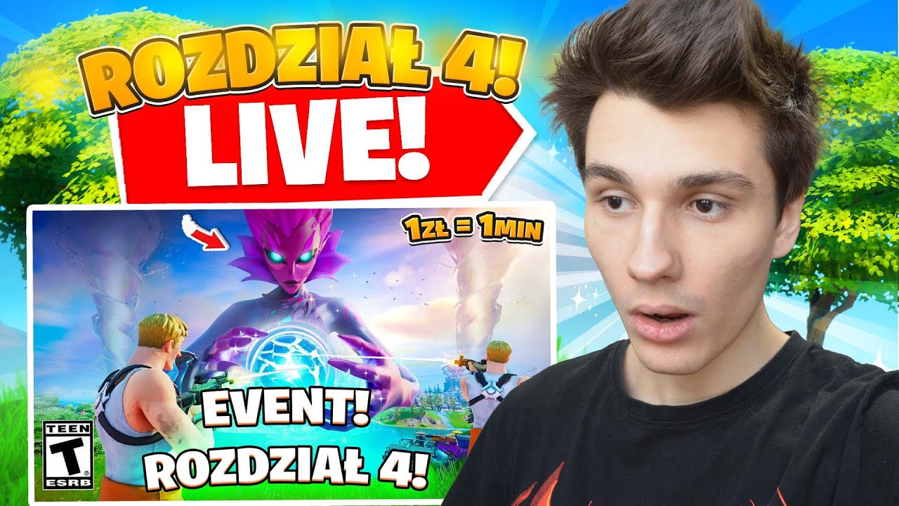 🔴ROZDZIAŁ 4 W FORTNITE!! MAPA WYCIEKŁA! SCAR POWRACA!? !Lenovo🔥KOD: SayKamstar🔥