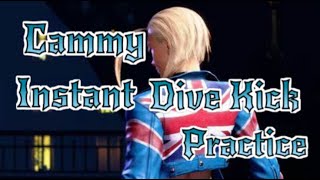 SF6 Cammy - Dive Kick Practice (Drills and Frame Advantage Breakdown)
