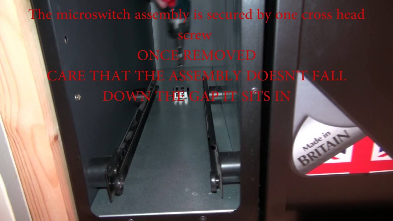 Krushr - Replacing the Can Collection Bin Microswitch