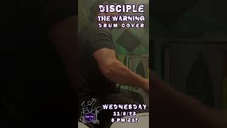 The Warning - Disciple Drum Cover #shorts