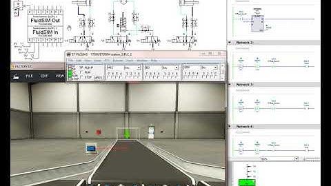 #Mechatronics, #FluidSIM + #Factory I/O + #TIAportal, #Graph (#SFC) + #LAD languages, #Automation