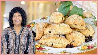 EASY Orange Cranberry Scones!!