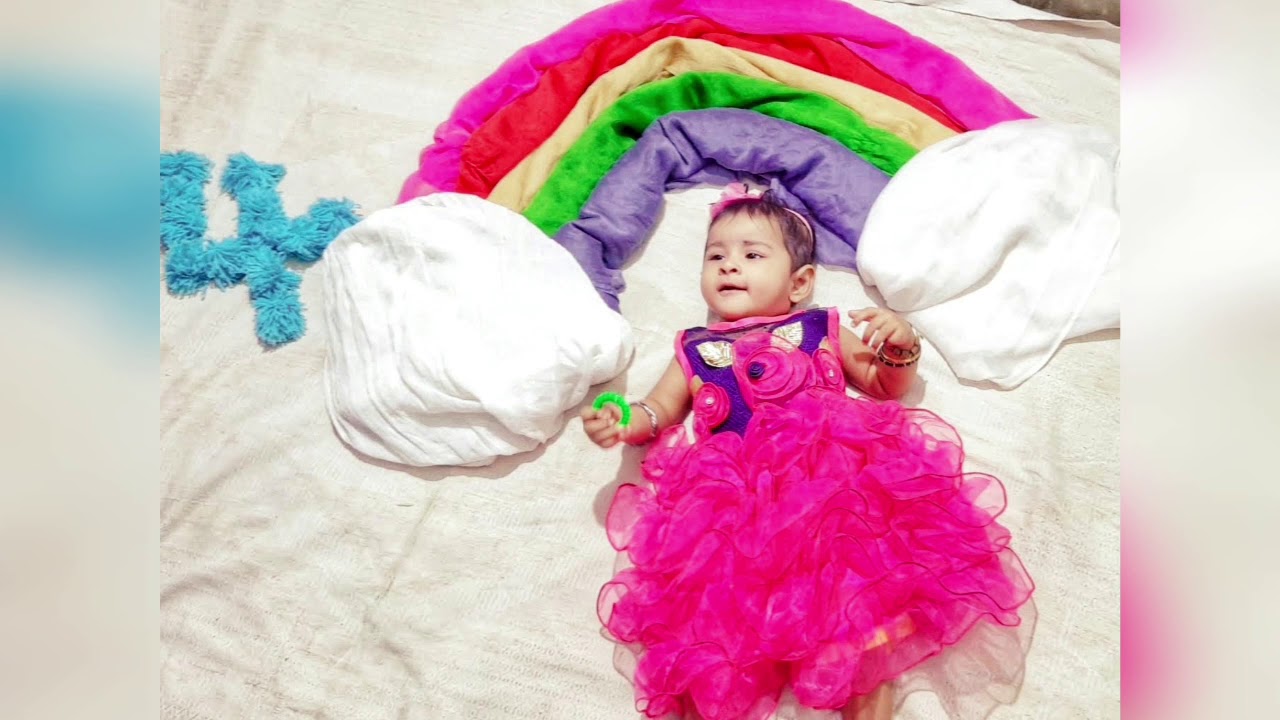 Baby Photoshoot :《》: Baby Photoshoot DIY ideas at home - YouTube